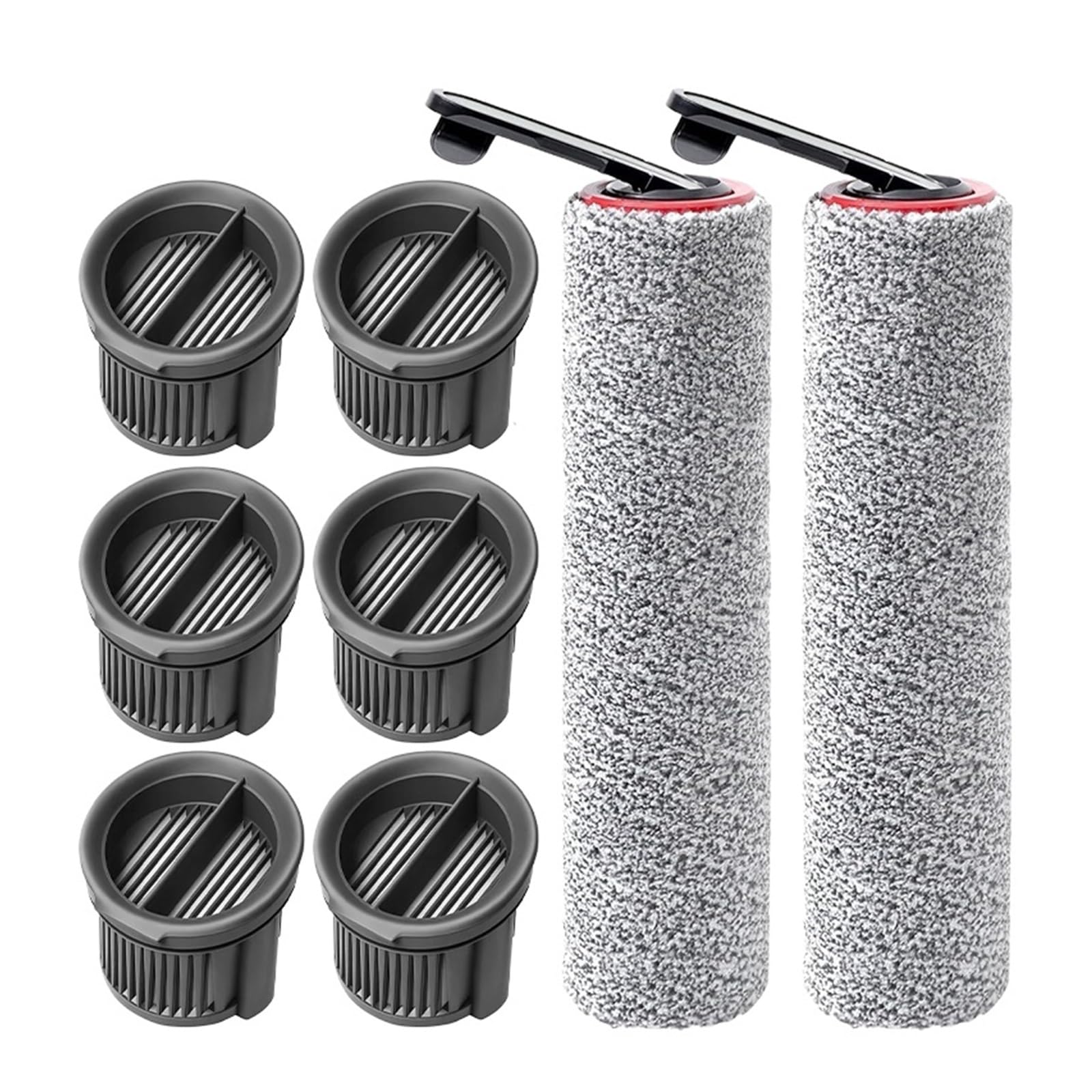 Kicici Compatible Con Compatible With Dreame H14 Pro / H14 Dual / H14 / H20 Pro Plus / H20 Ultra / H30 Ultra Piezas De Repuesto Para Aspiradora Cepillo(Light Grey)