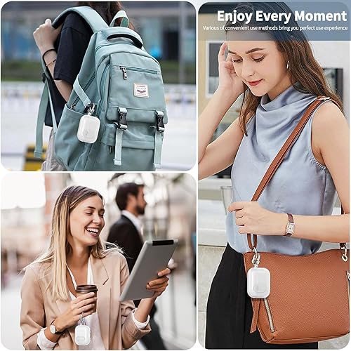 Miniatura 6 de Funda transparente para AirPods Pro de 21 generación con cerradura, MagSafe, TPU suave y transparente, funda para Apple Airpod iPod Pro de 21