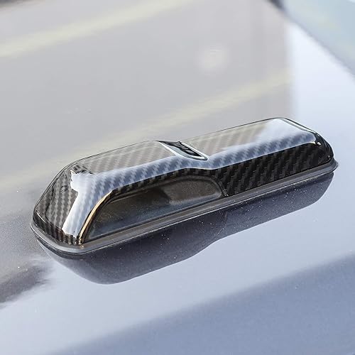 Miniatura 5 de CheroCar JL - Adhesivos decorativos para cubierta de bisagra de capó del motor, accesorios exteriores Rec para Jeep Wrangler JL 2018-2021 y Jeep