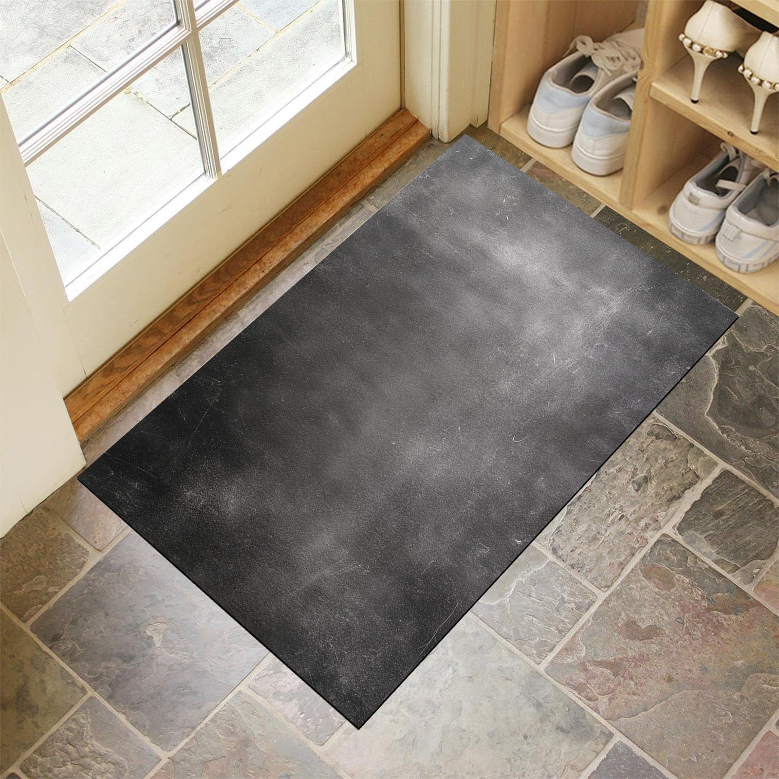 Tapis d'entrée lavable pour éliminer les traces de pas et la poussière