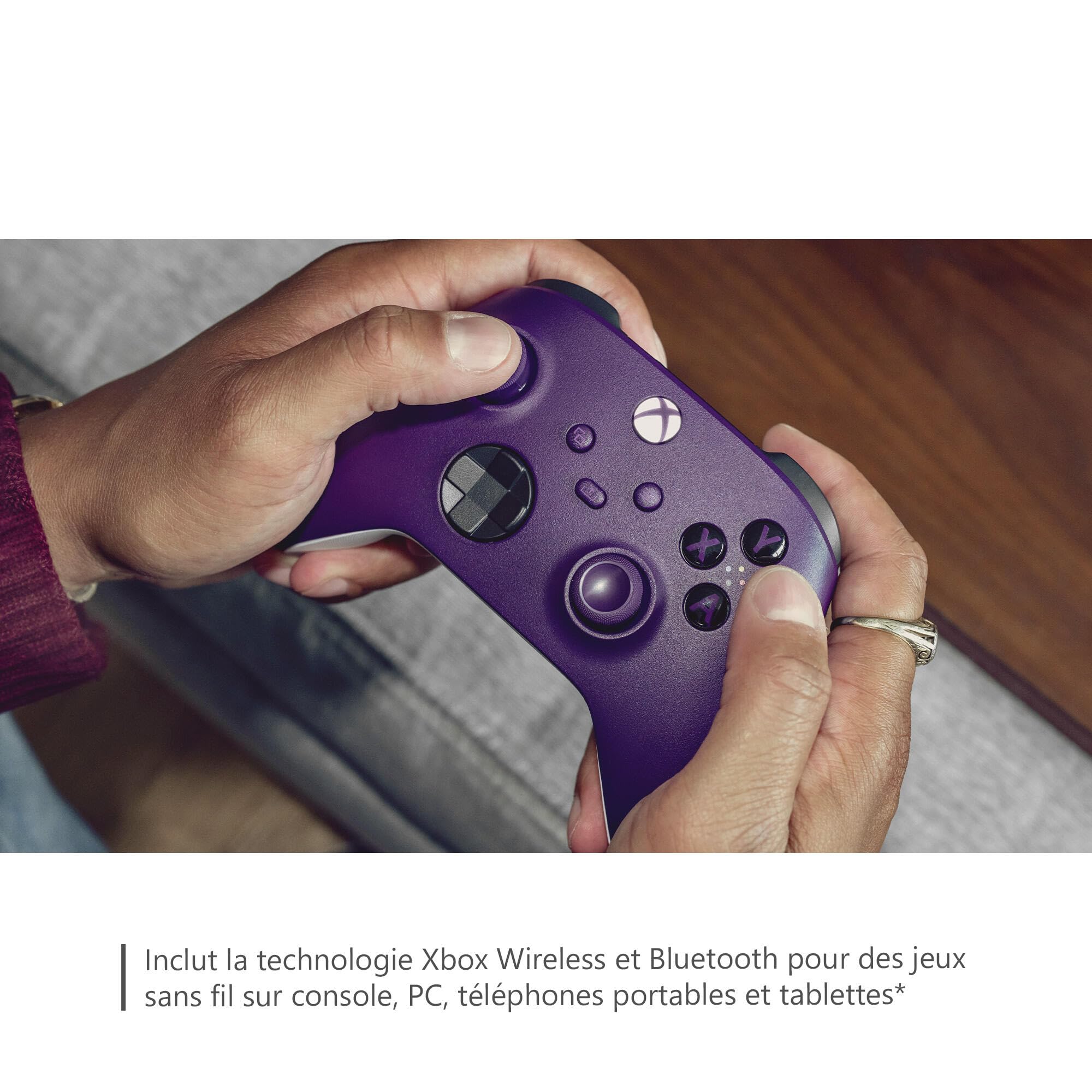 Microsoft Xbox Manette sans Fil - Astral Purple Pour Xbox One, Series X, Series S, Windows 10 & 11, Android et iOS