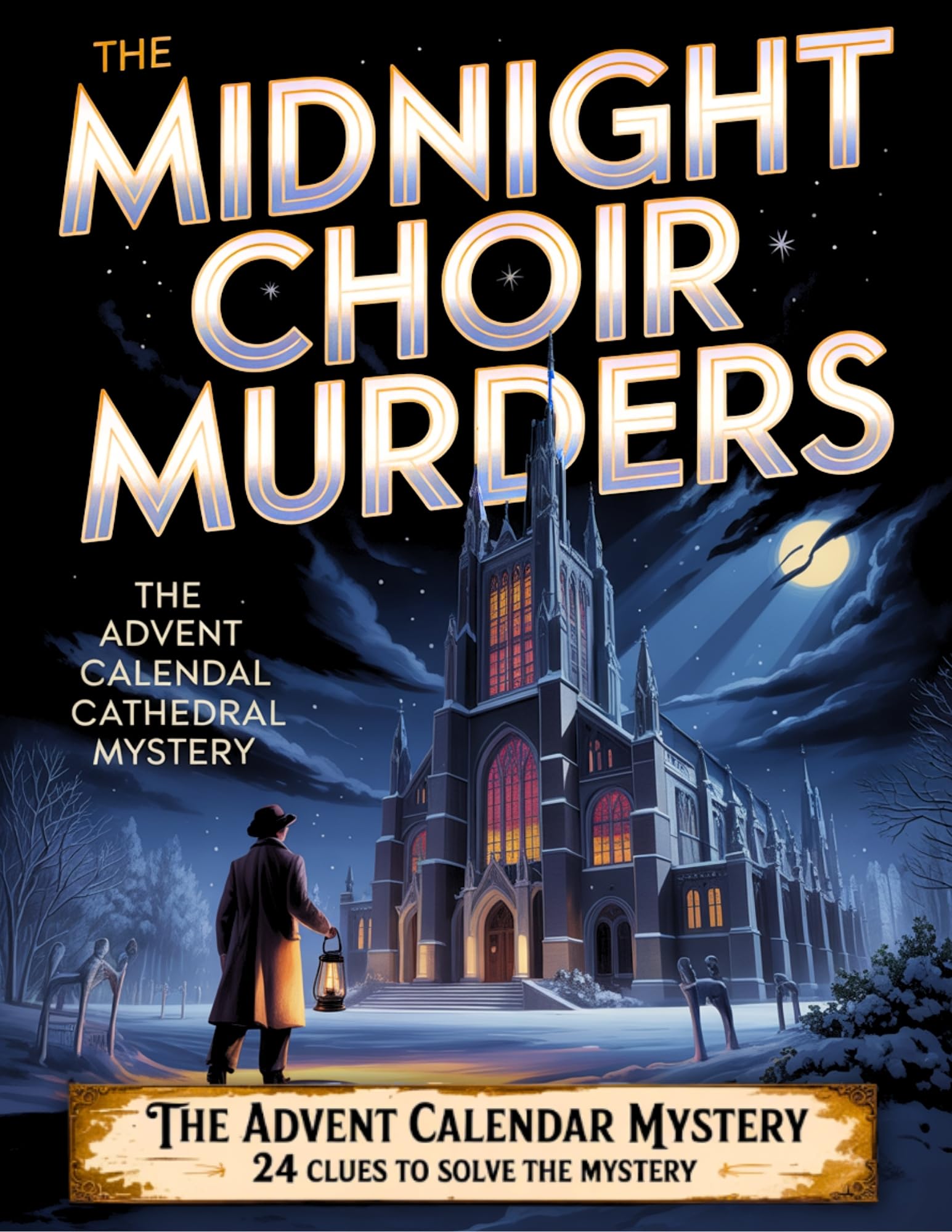 The Midnight Choir Murders – The Advent Calendar Cathedral Mystery: An Interactive Christmas Whodunit with 24 Puzzles and the Echo of the Thirteenth Bell