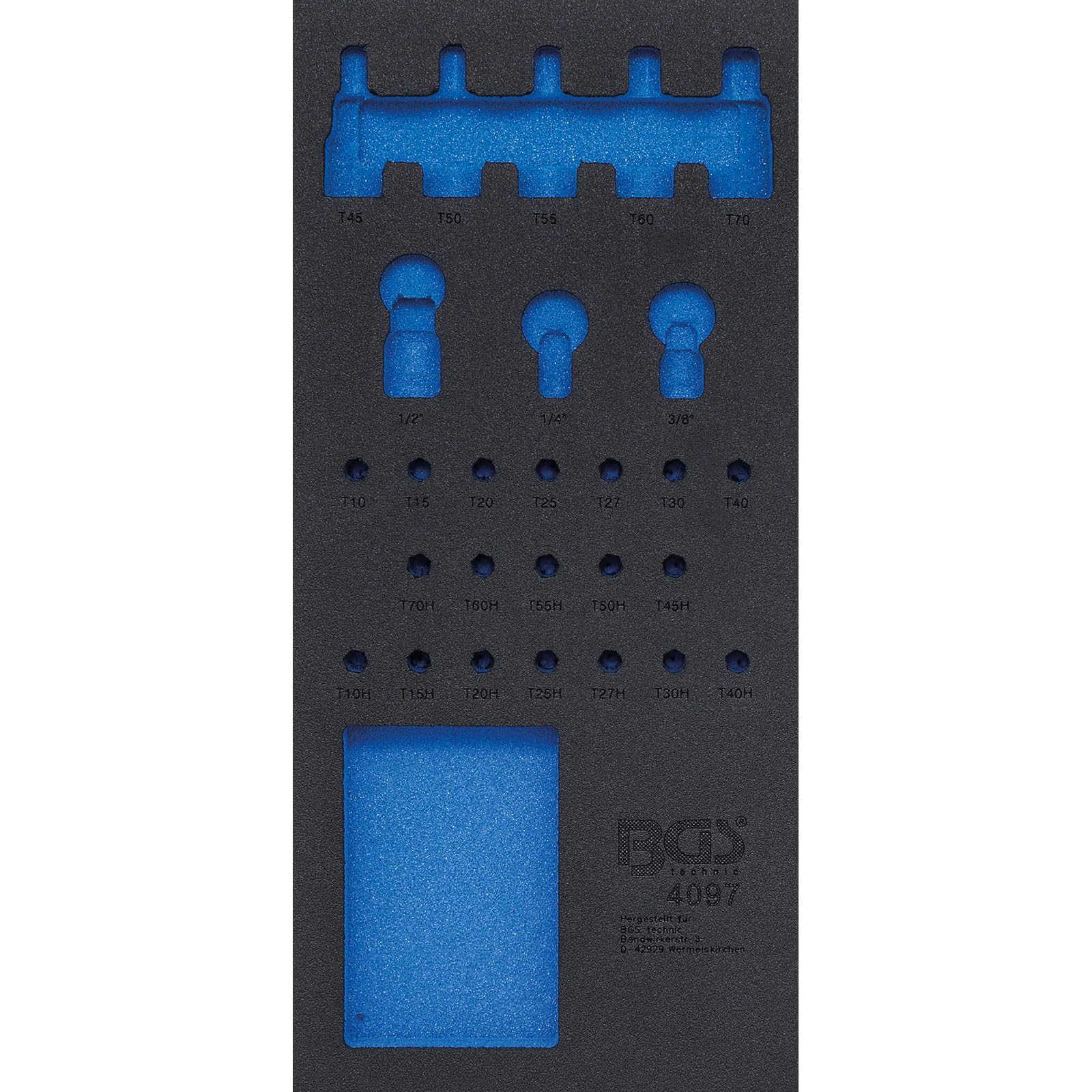 BGS 4097-1, Blue