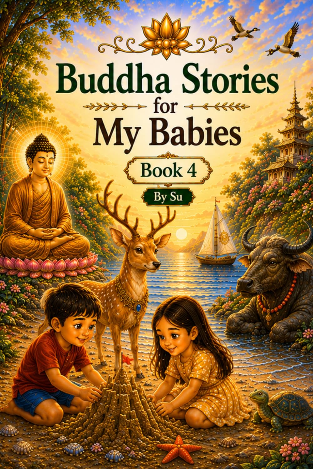 Buddha Stories for My Babies (Book 4): Heartwarming Stories for Children About Kindness and Wisdom