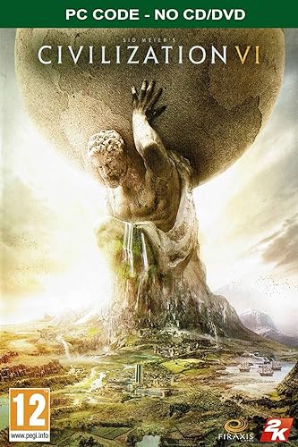 Sid Meiers Civilization VI Steam PC Code (No CD/DVD)