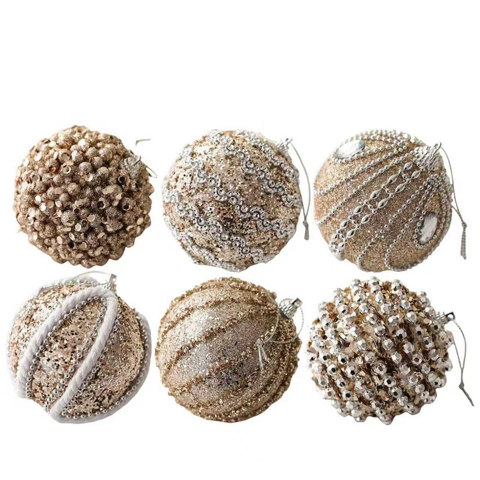 Boules de Noël Décoratives haut de gamme pour réception élégante
