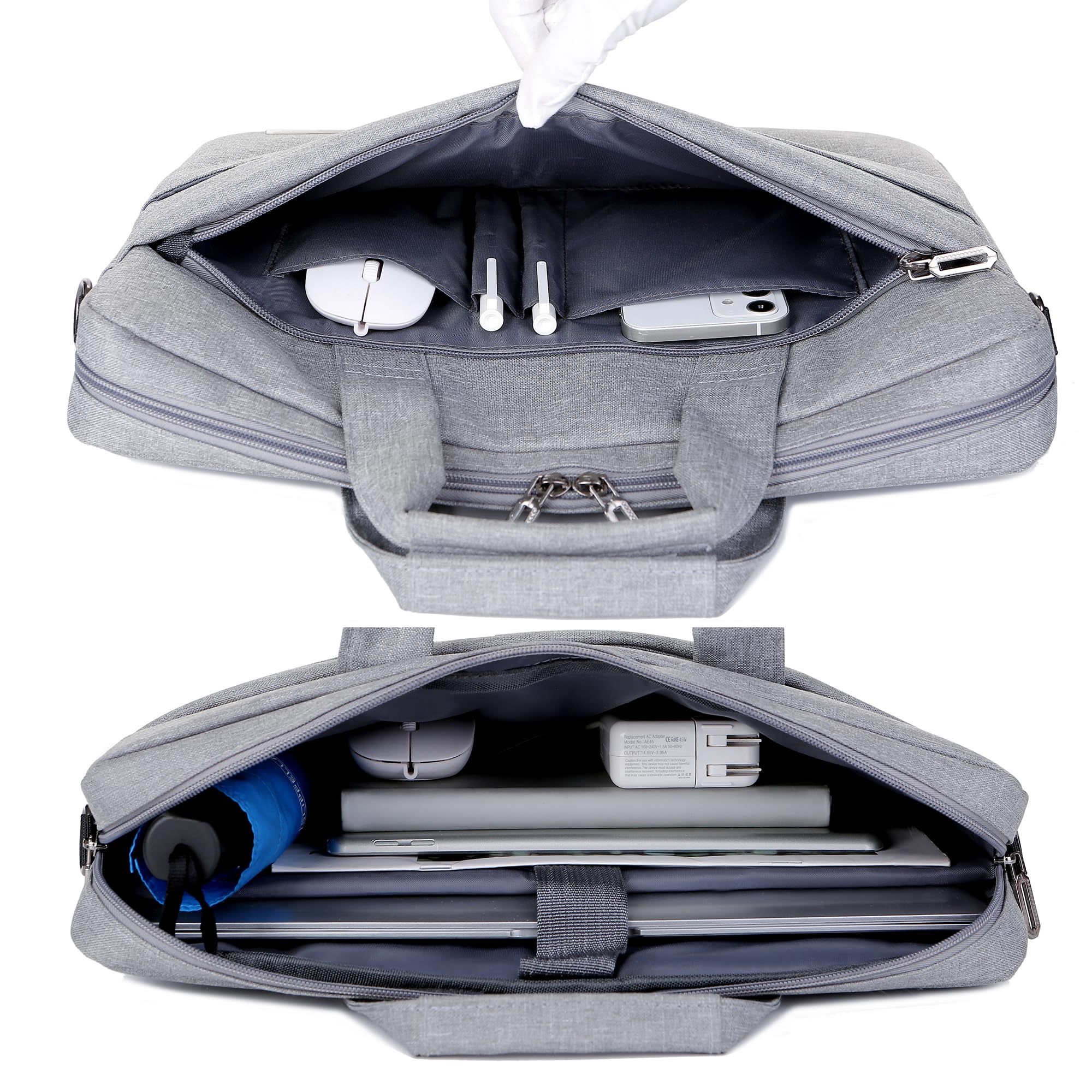 Funda para portátil de 12, 14, 15, 16 y 17 pulgadas, resistente al agua