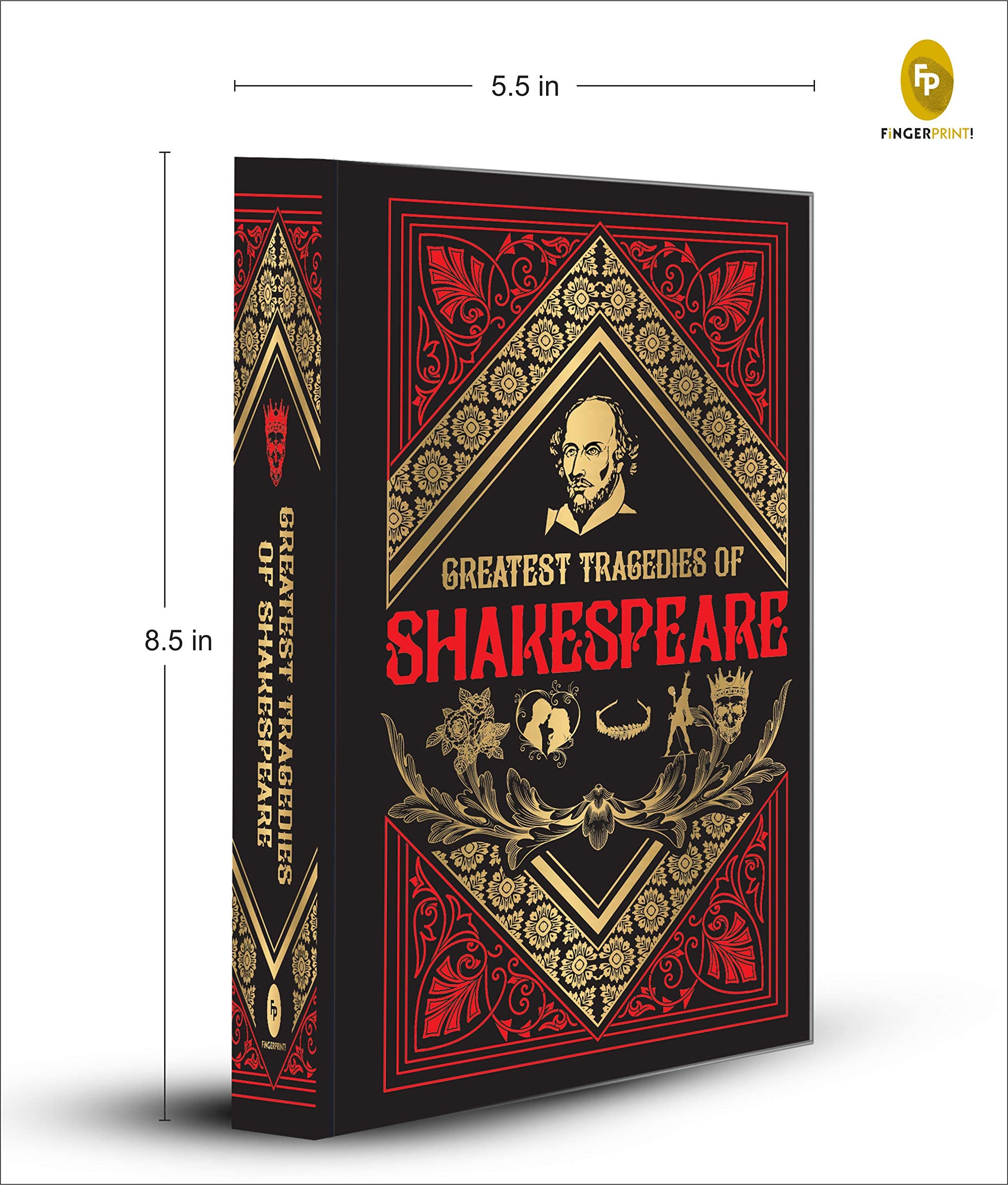Greatest Tragedies of Shakespeare (Deluxe Hardbound Edition) 1