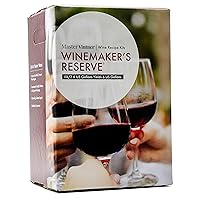 Vista 8 de Master Vintner kit para elaboración de vinos de reserva, recetas para elaborar vinos. Ingredientes para preparar 6 galones de vino casero
