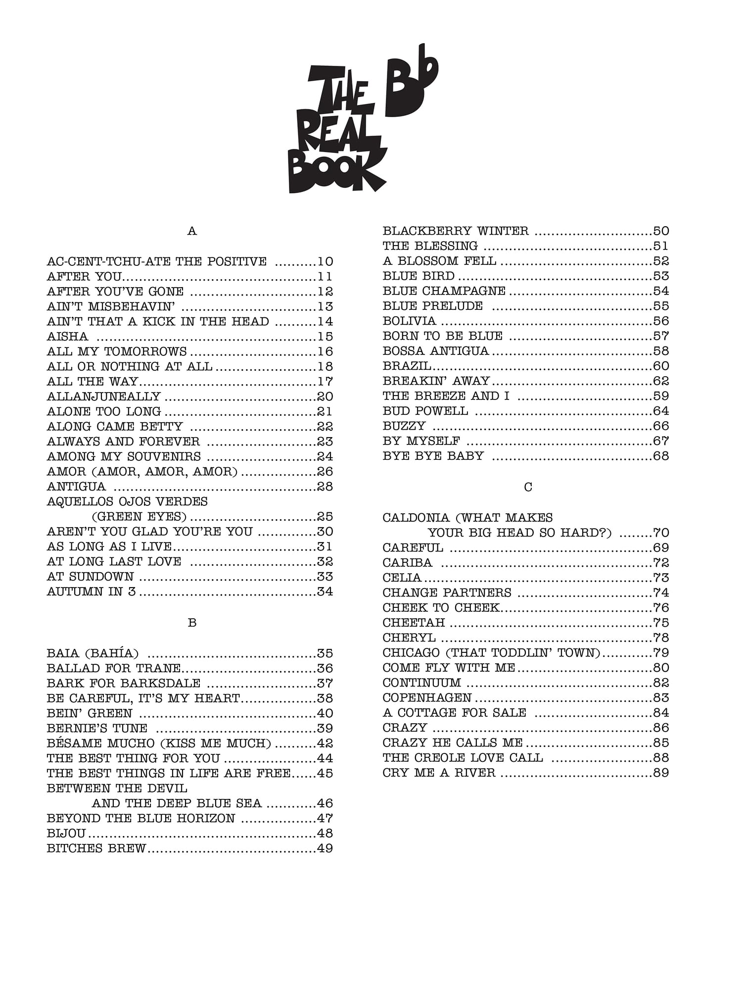 The real book - volume iii (2nd ed.) si bemol instruments