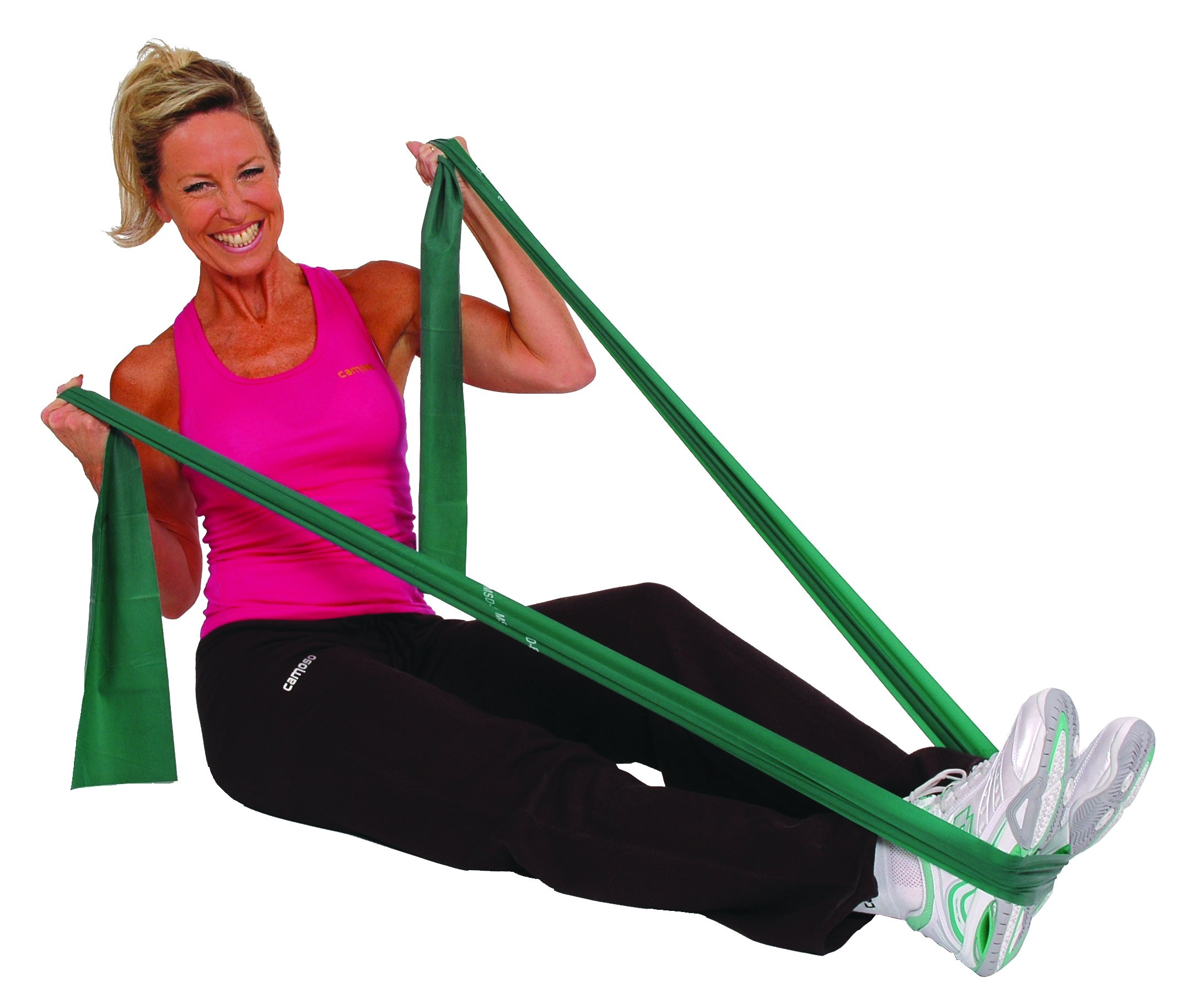 FASCIA ELASTICA IN LATTICE PHYSIO LATEX BAND altezza cm. 12,7 x mt. 45 - GIALLO – Livello di resistenza : EXTRA LEGGERO