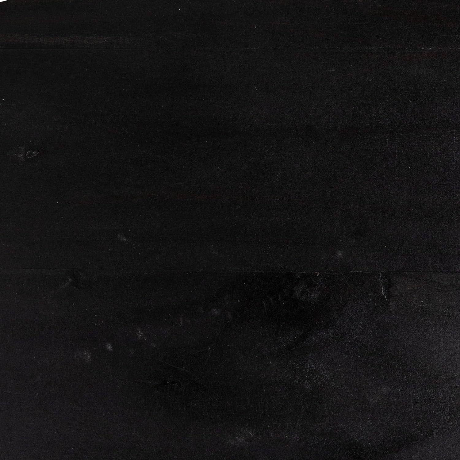 Bloomingville Hand-Woven Seagrass and Pine Wood Round Coffee Table, Black