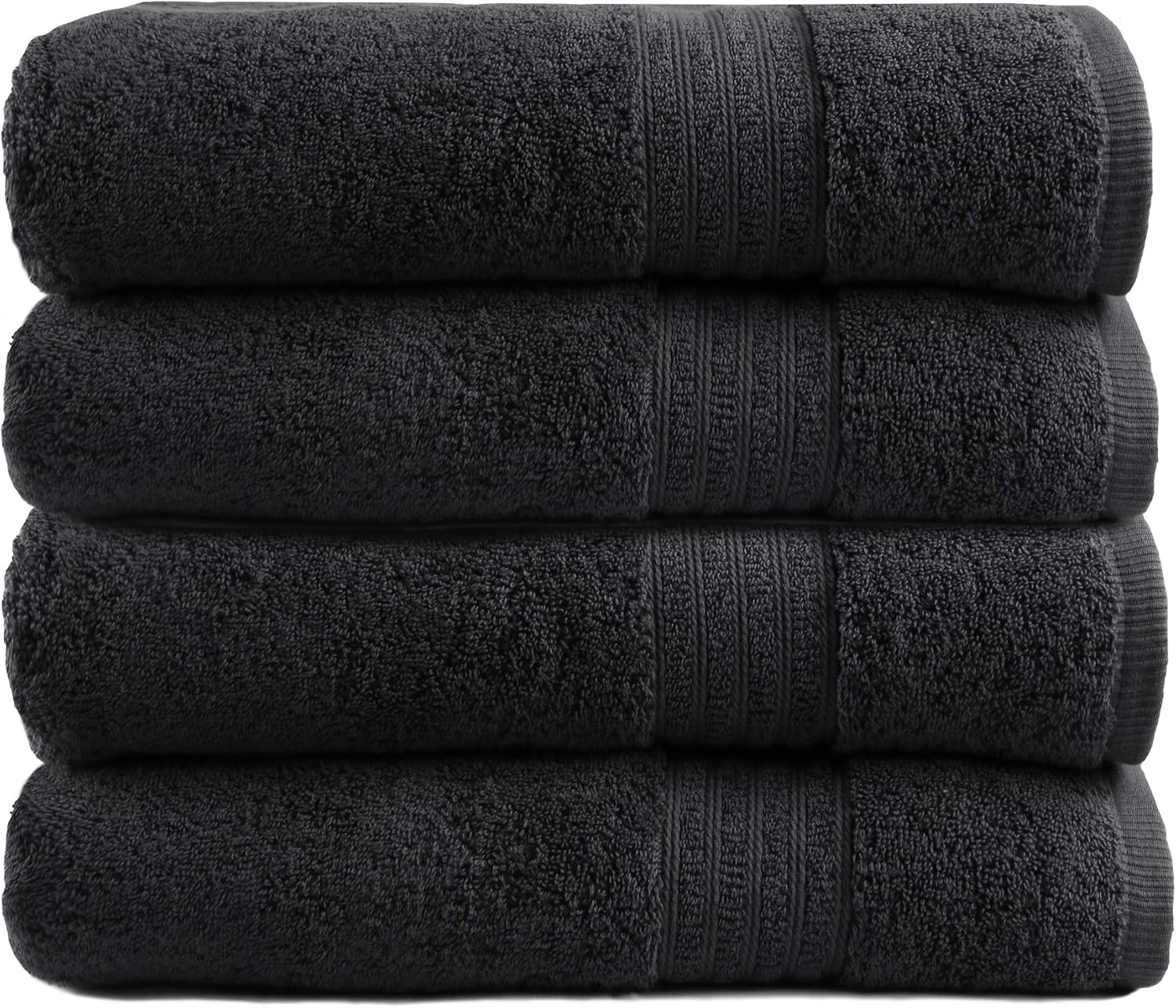 Buy TRIDENT Bath Towels Set, 100 Cotton, 4 Piece Large Bath Towel