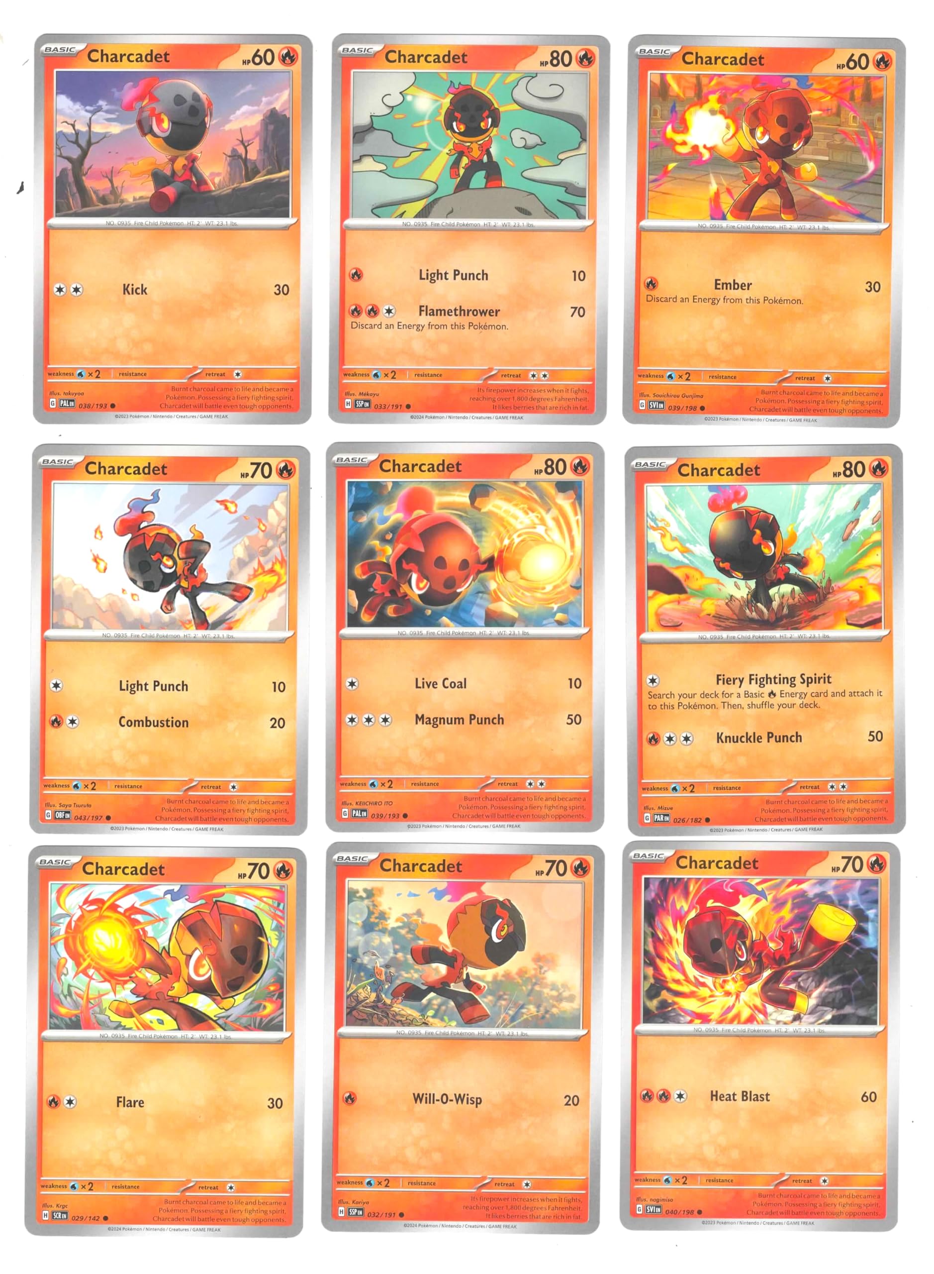 pokemon charcadet card Pokemon Card - S&V: Paradox Rift 026/182
