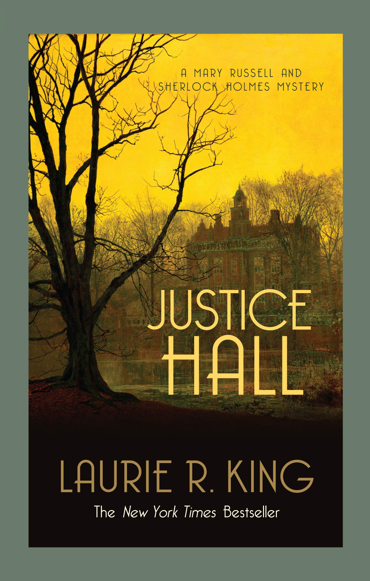 Justice Hall A puzzling mystery for Mary Russell and  by Laurie R King PAPERBACK