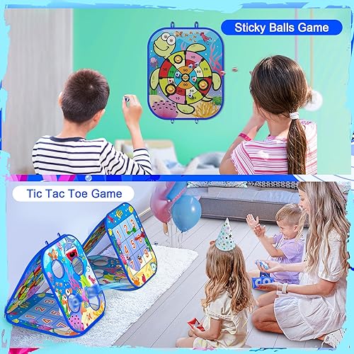 Miniatura 4 de Bean Bag Toss Game for Kids, Toddler Toys for Party Games and Outdoor Toss Games, Gift for Birthday or Christmas for Kids Aged 3 4 5 6 7 8 Year Old