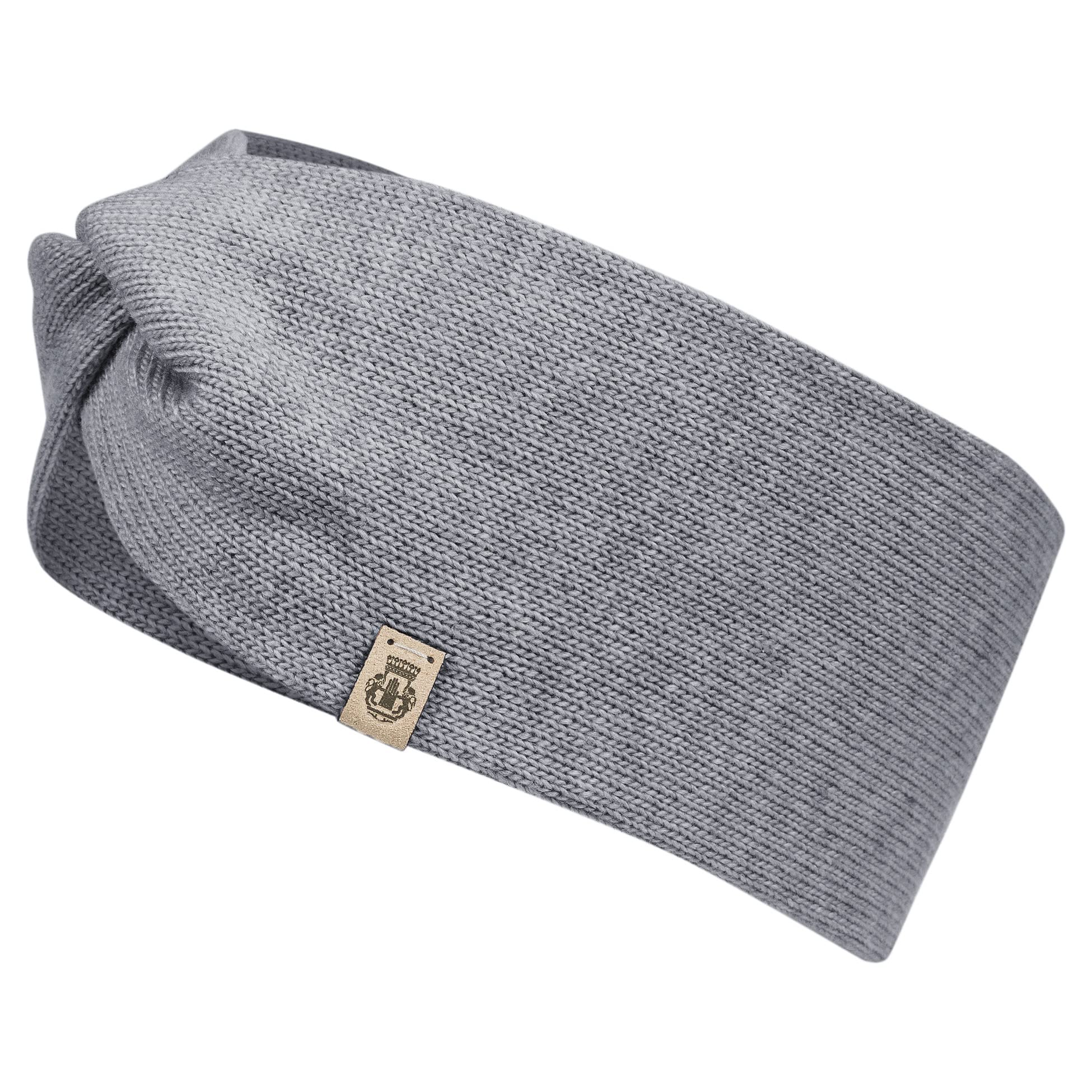 Roeckl Strick Essentials Stirnband 23041-3500 silvergrey