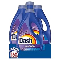 Dash Pods Detersivo In Capsule, 160 Lavaggi (4×40), Lavanda, Rimuove Le Macchie, Igienizza, Dona Freschezza, Brillantezza Per I Capi