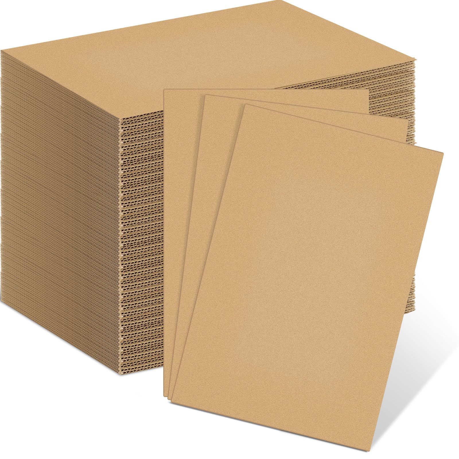 Henoyso 110 Pack 6 X 9 Inch Brown Cardboard Sheets