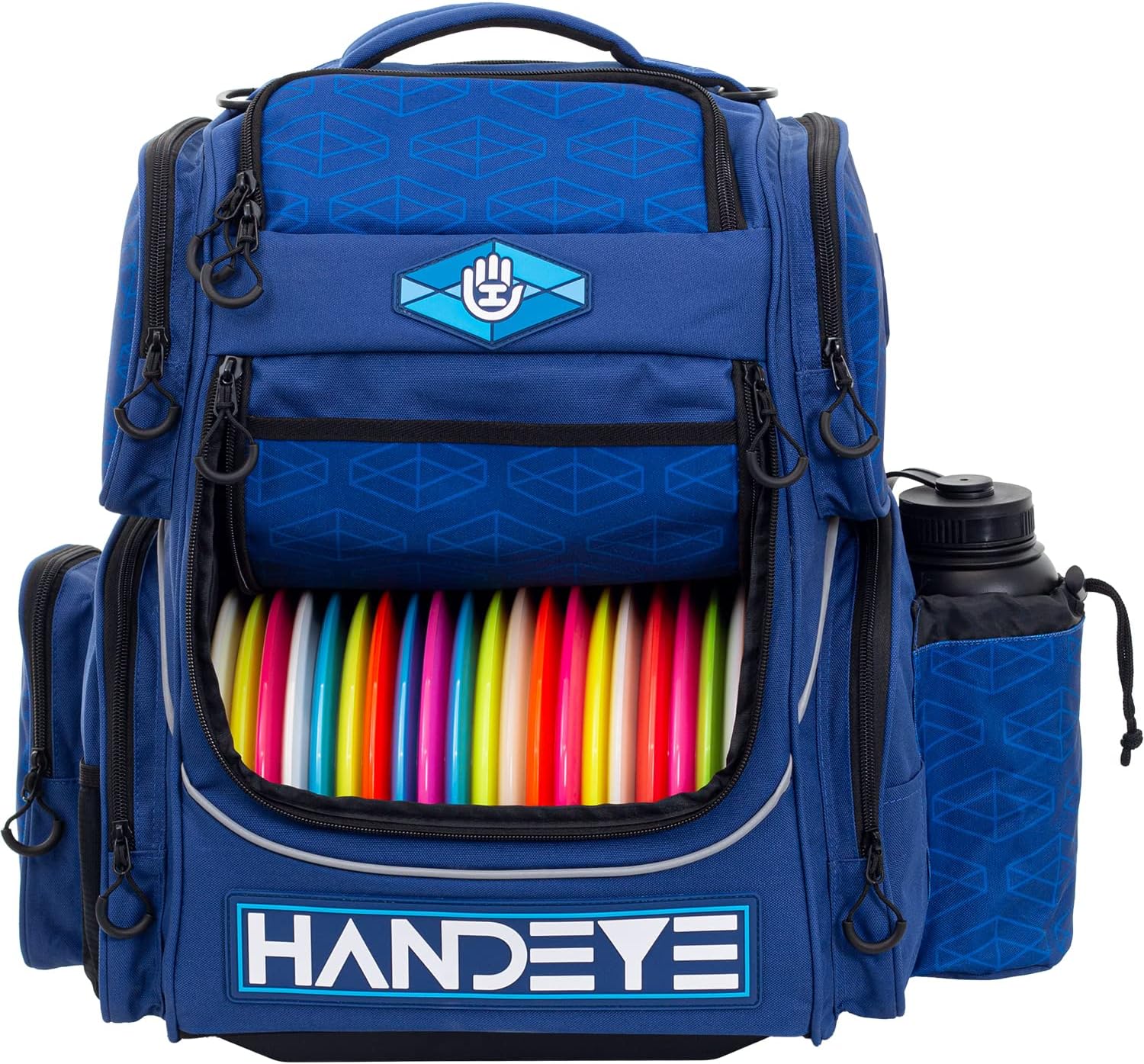 Dynamic Discs Handeye Mission Rig Disc Golf Bag - 20+ Disc Backpack, Multiple Pockets, Comfortable Straps for Pros & Beginners