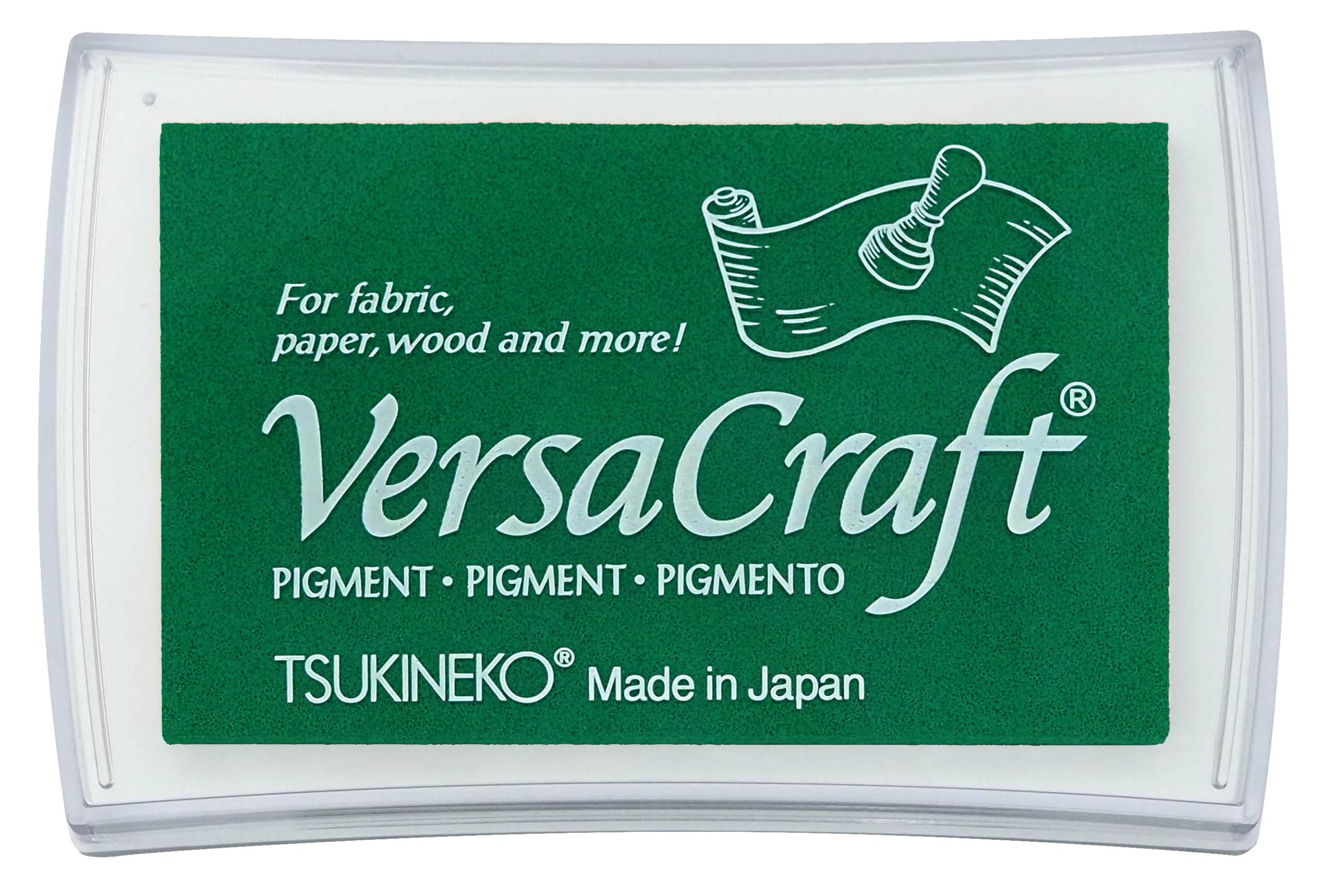 Amazon.co.jp: ツキネコ(Tsukineko) スタンプ台 紙・木・布用 バーサ