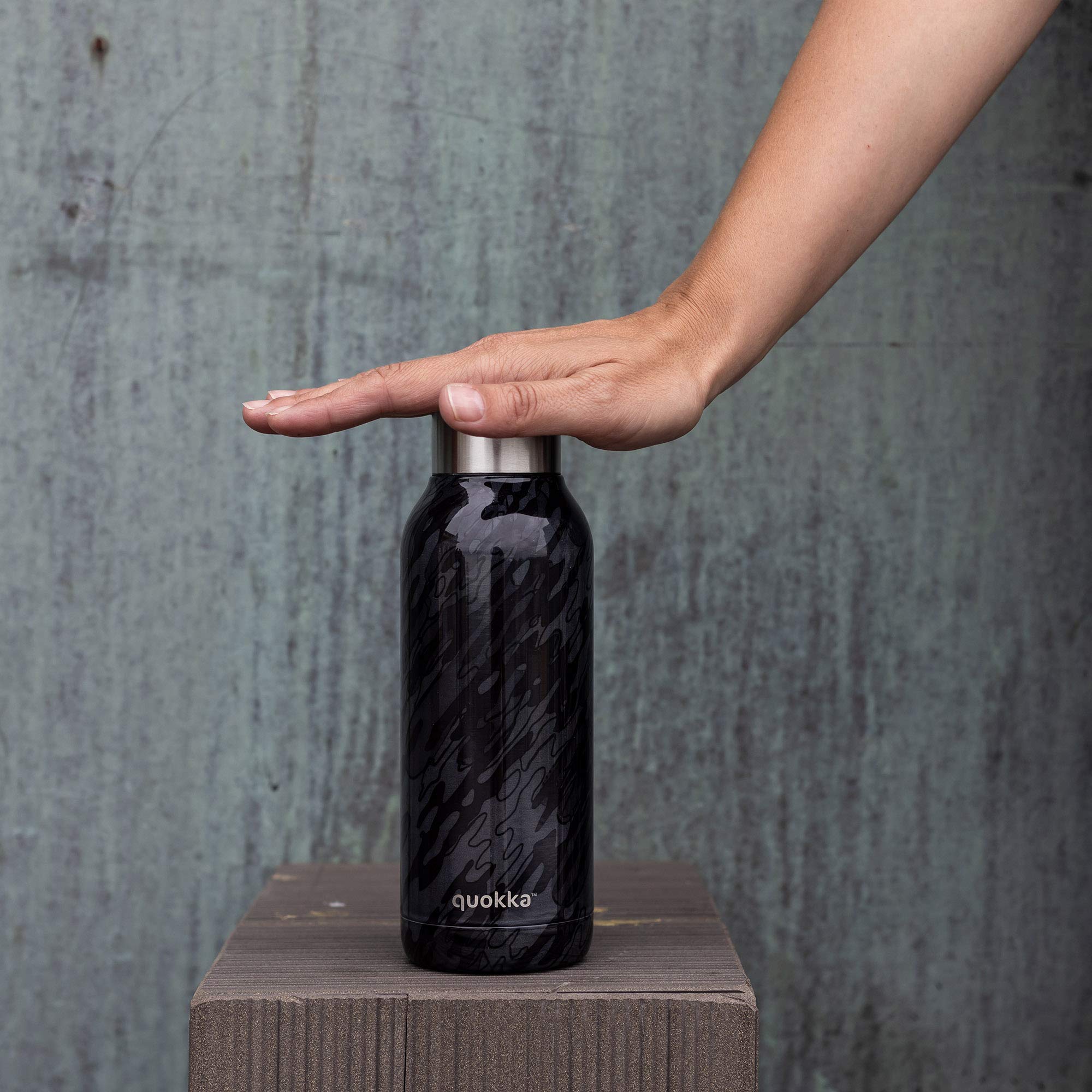 Quokka SOLIDE CAMO Edelstahl-Flasche 510 ML