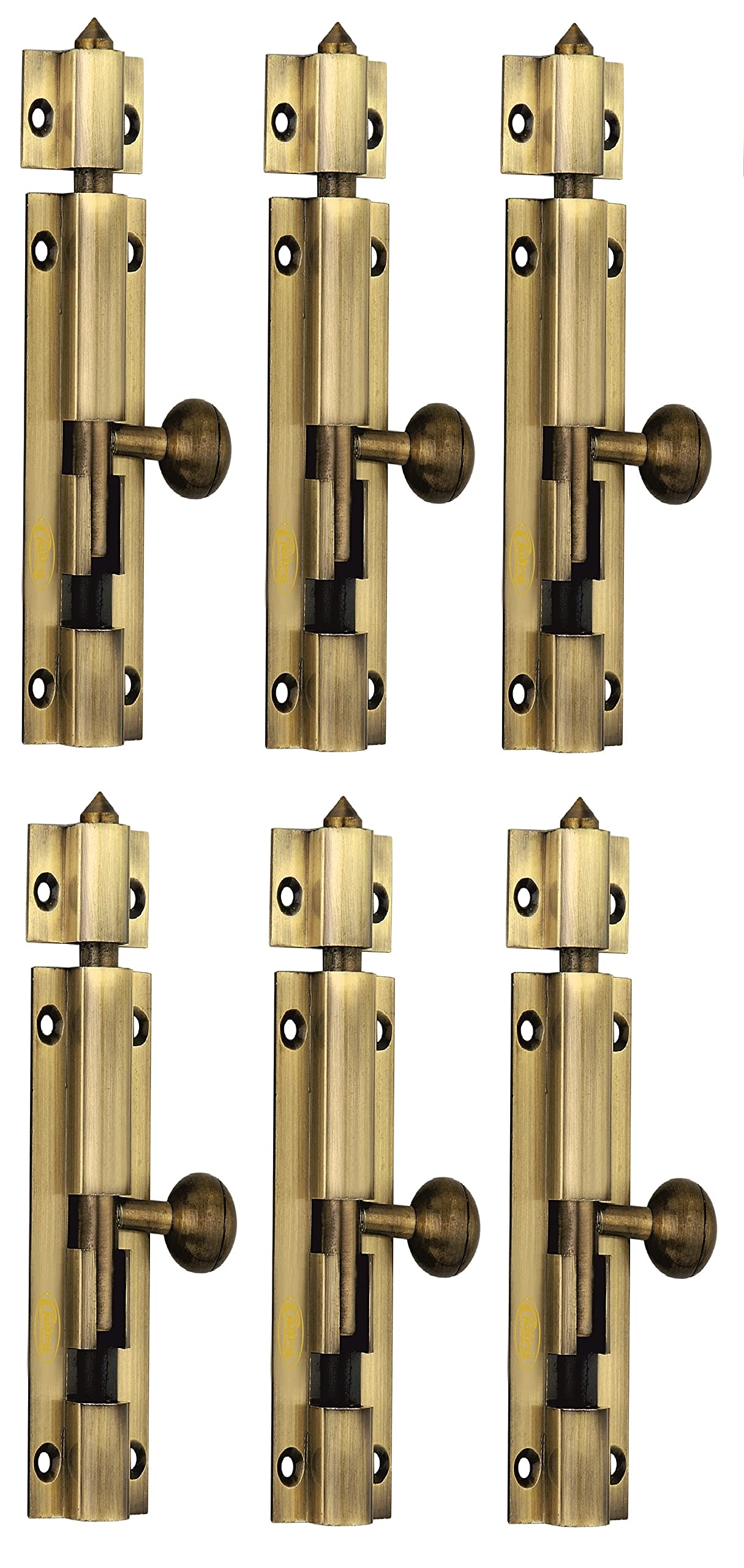 Chitra ALTB-202 24 Inch, Tower Bolt for Main Door and Bathroom, Kundi, Door Latch, Chitakni, Door Latch for Main Door, Tower Bolt for Home,Offices Doors (Antique Brass, Pack of 2) — Amazon image 10