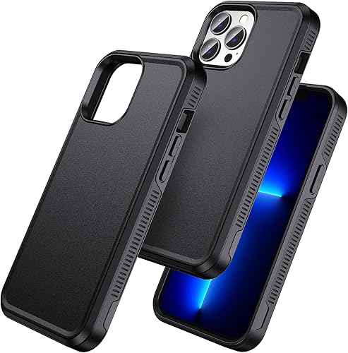 Dataroad - Funda magnética para iPhone 13 Pro, resistente compatible con MagSafe, protección contra caídas de grado militar, forro de microfibra