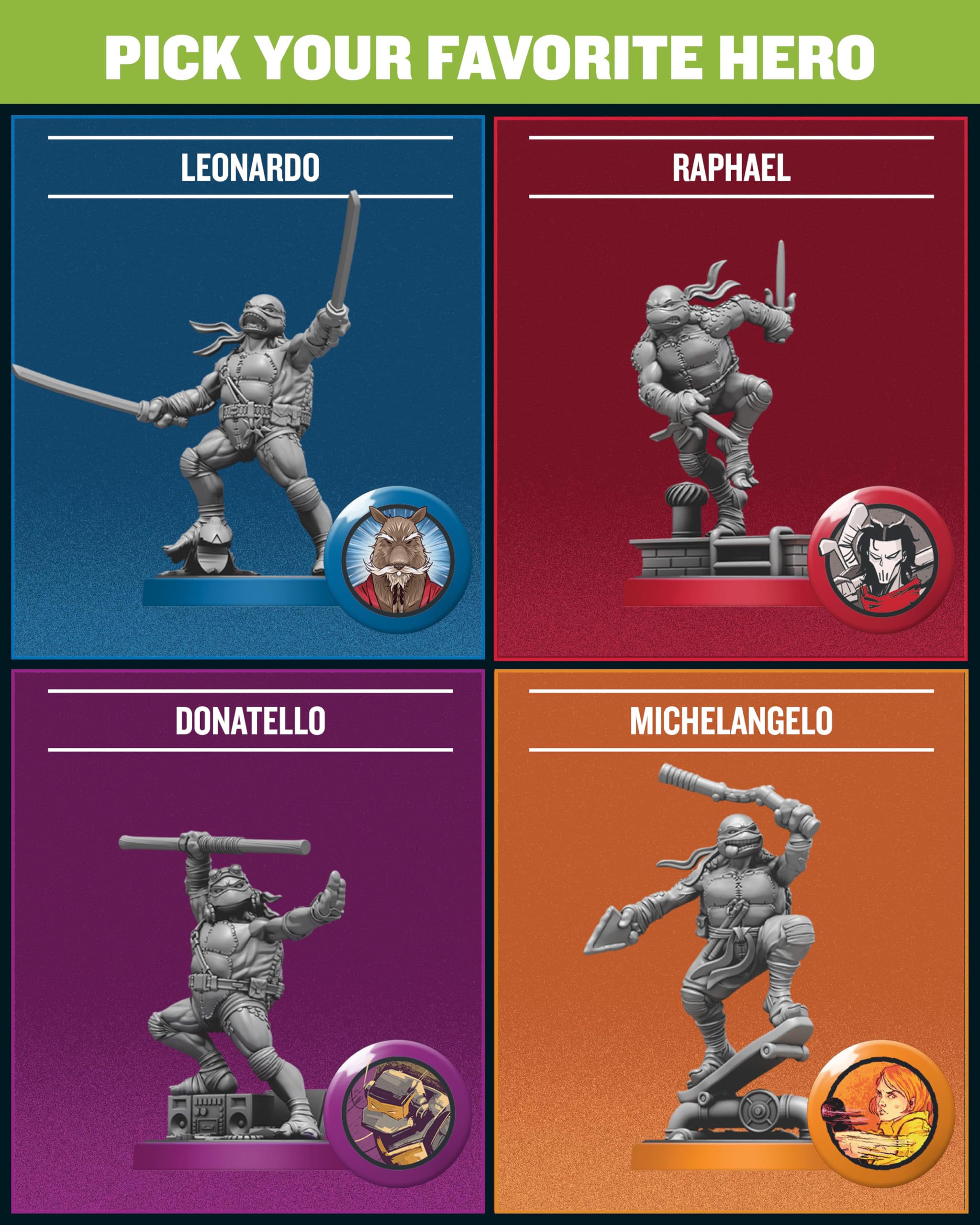 Amazon.com: Restoration Games Unmatched Adventures Teenage Mutant