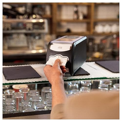 Miniatura 9 de Tork Xpressnap Fit - Servilleta dispensadora natural N14, compostable de 2 capas, 36 paquetes x 120 servilletas, DX806E