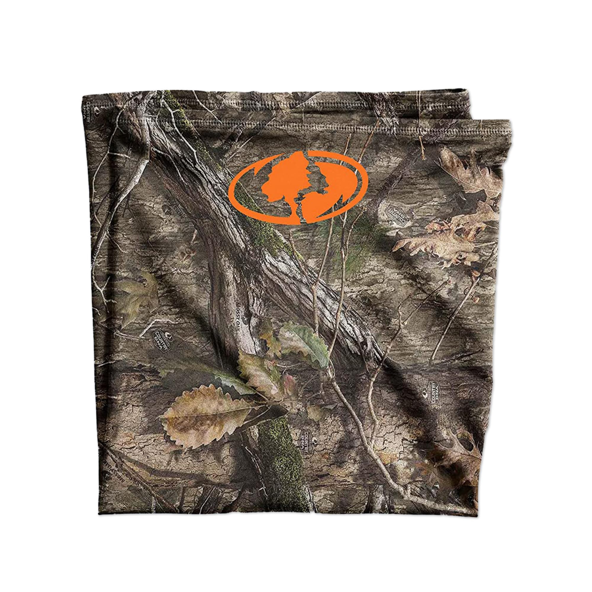 MISSION Mossy Oak Cooling 12-in-1 Neck Gaiter, Country DNA - Lightweight & Durable - Cools Up to 2 Hours - UPF 50 Sun Protection - Machine Washable