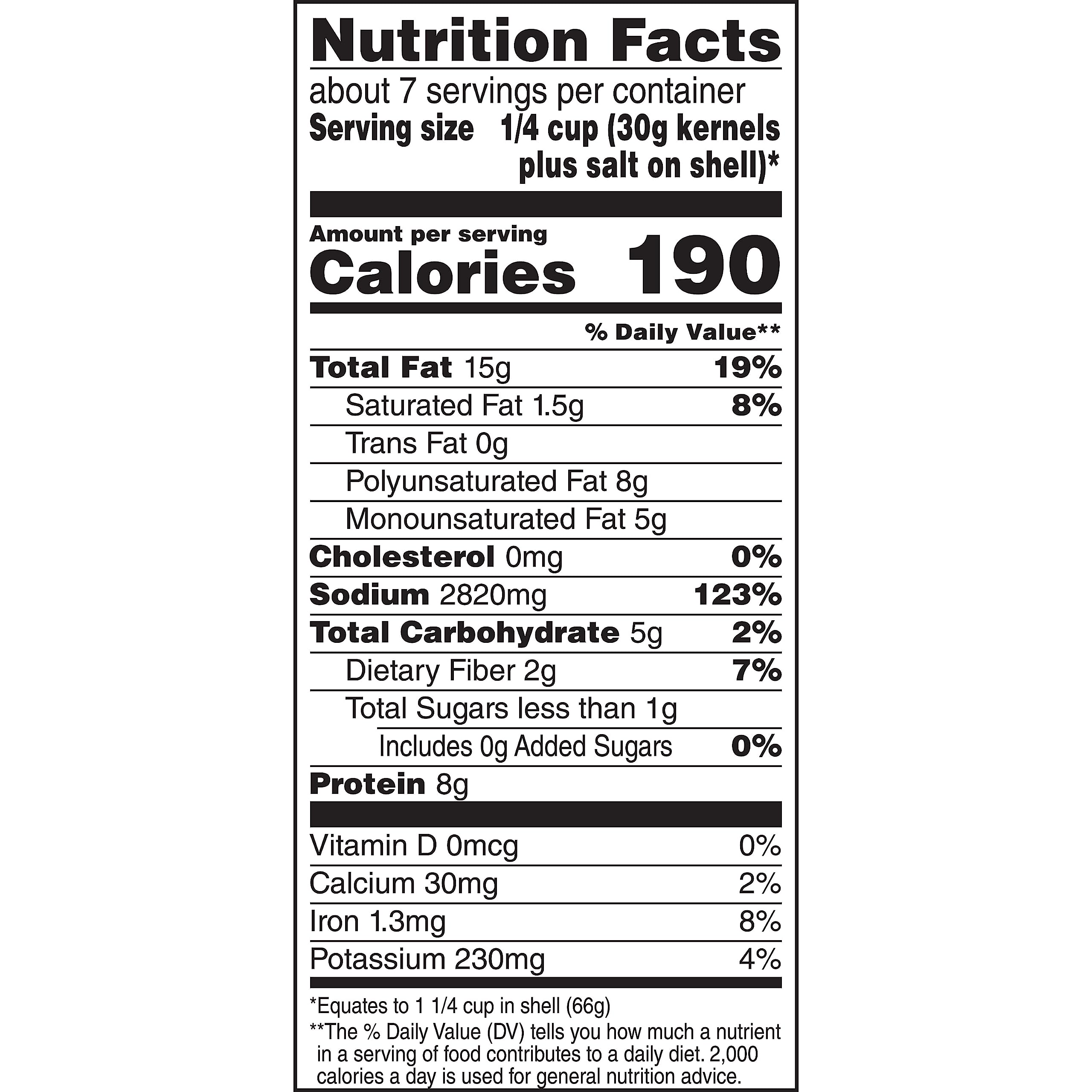 DAVID Roasted and Salted Original Jumbo Sunflower Seeds, 16 oz (Pack of 2)