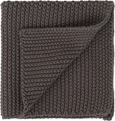 Miniatura 5 de Creative Co-Op Paños cuadrados de punto de algodón (juego de 2 piezas)