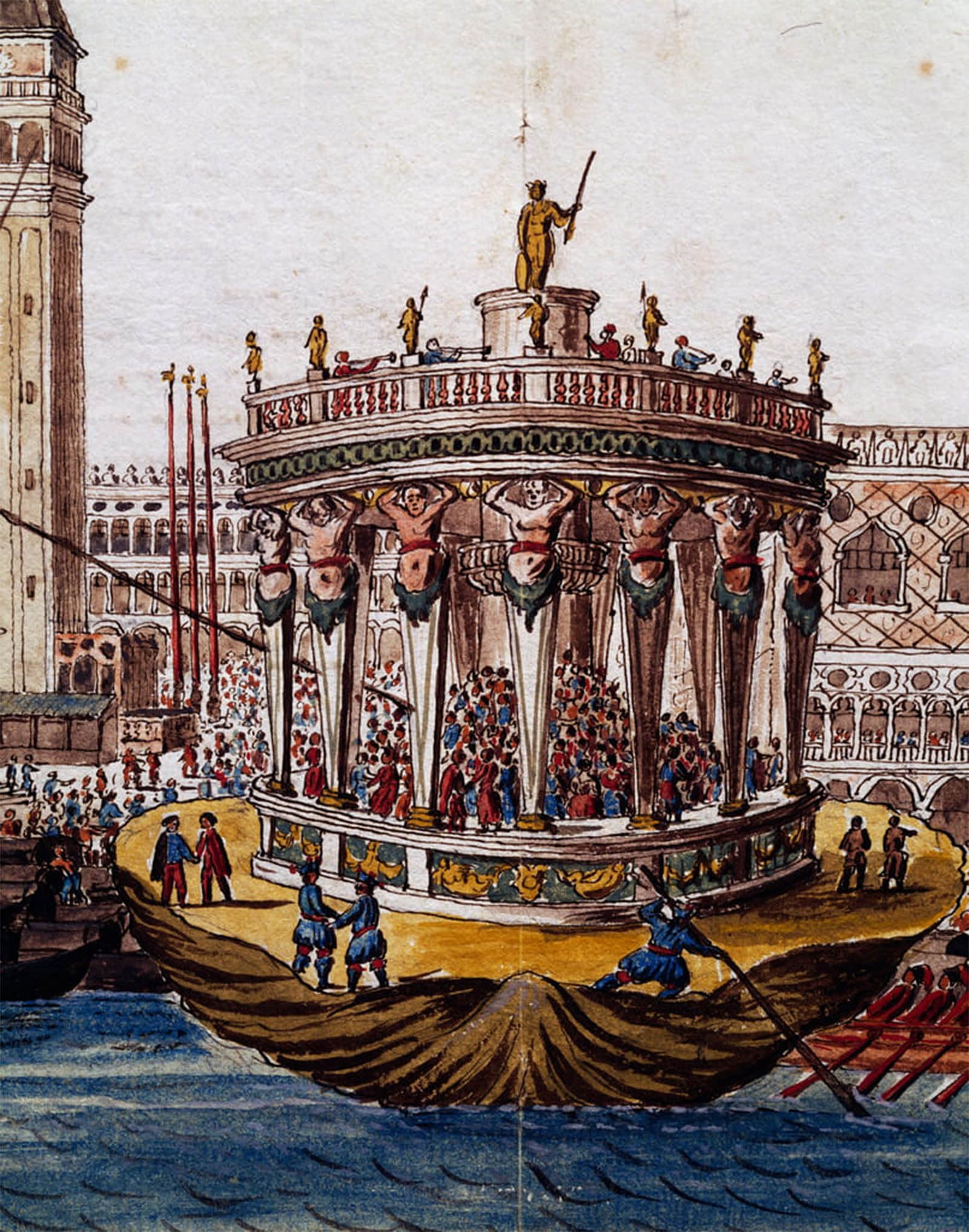 Impression Toile Venise Jan Van Grevenbroeck - Art Mural Classique d'Exception - 2