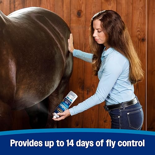 Miniatura 5 de Farnam Endure Spray para moscas resistente al sudor para caballos, protege contra la enfermedad de Lyme, 15 onzas