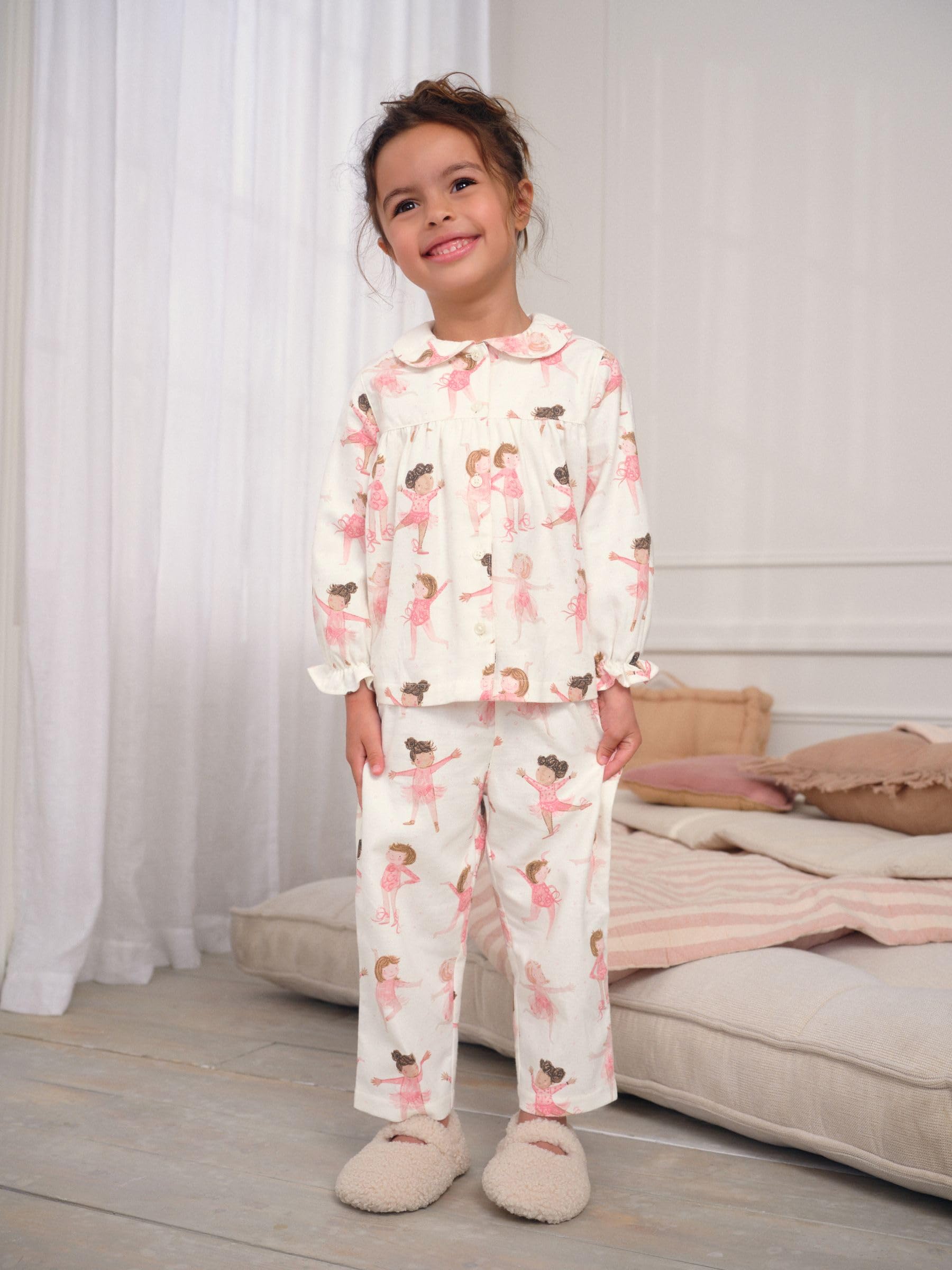 NEXT Fille Pyjama boutonné tissé
