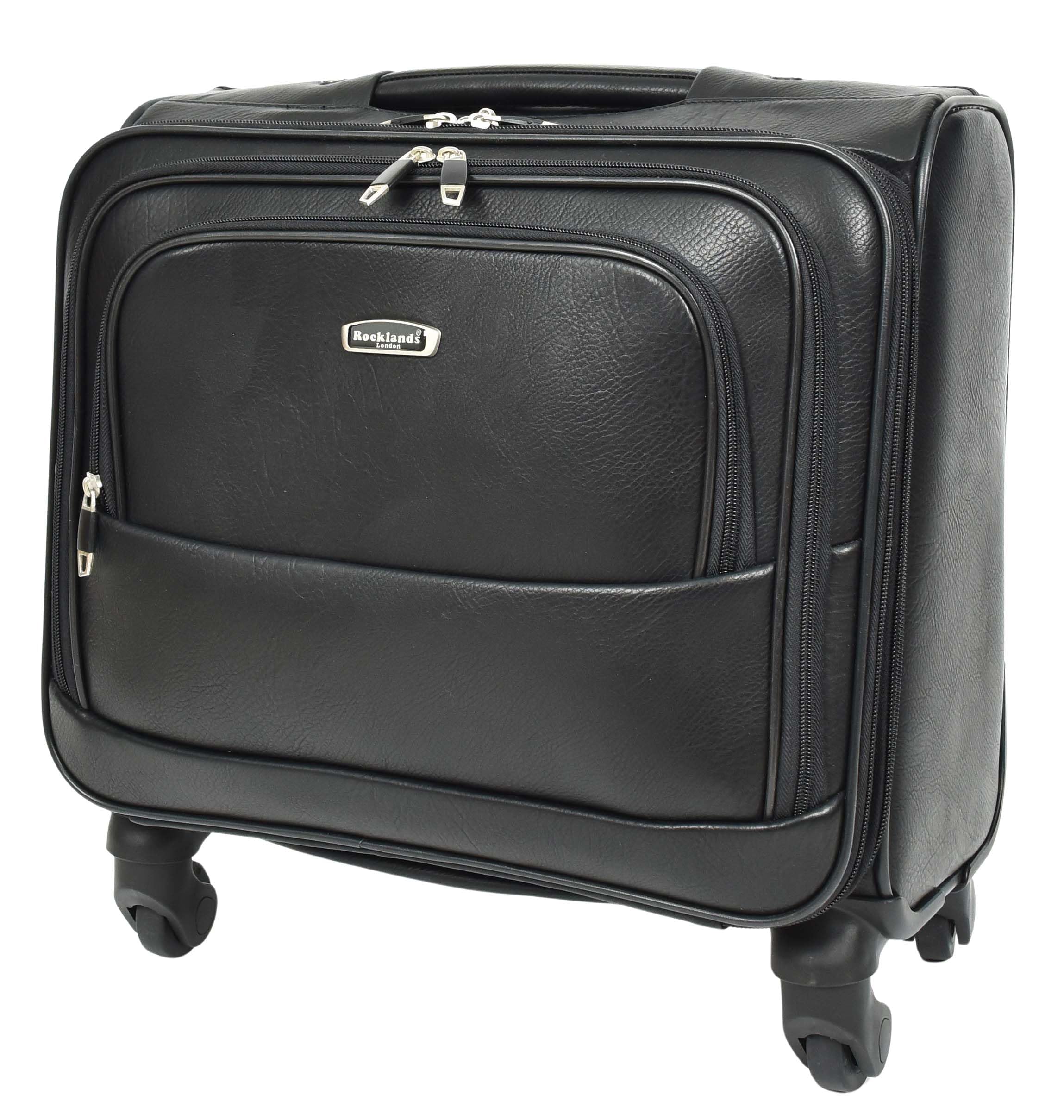 Maleta de viaje para portátil de negocios, maleta de piloto, color negro Denver, Black, L, Estuche Pilot