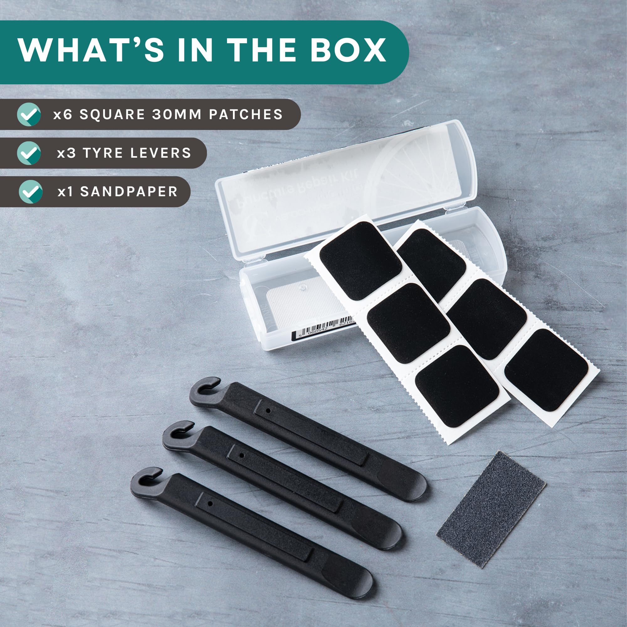 Kit De Réparation Pour Chambre à Air Vélo Innovations - Patchs Auto-adhésifs - Neuf