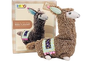 HKKYO Kids Sewing Kits for Kids 8-12, Alpaca Craft Sewing Kit for...