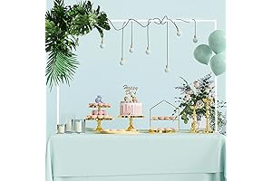 Over the Table Stand: Adjustable Rod Stand for Parties