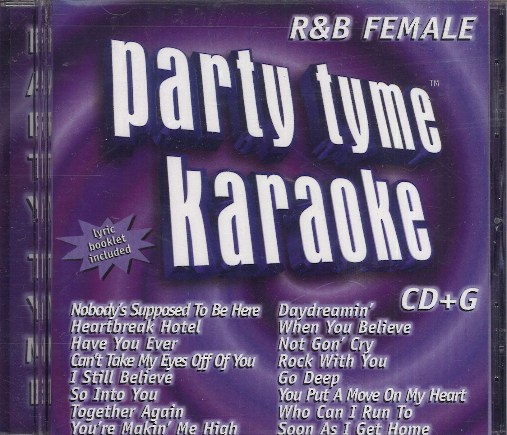 KARAOKE - R-B FEMALE: PARTY TYME KARAOKE [Audio CD] KARAOKE