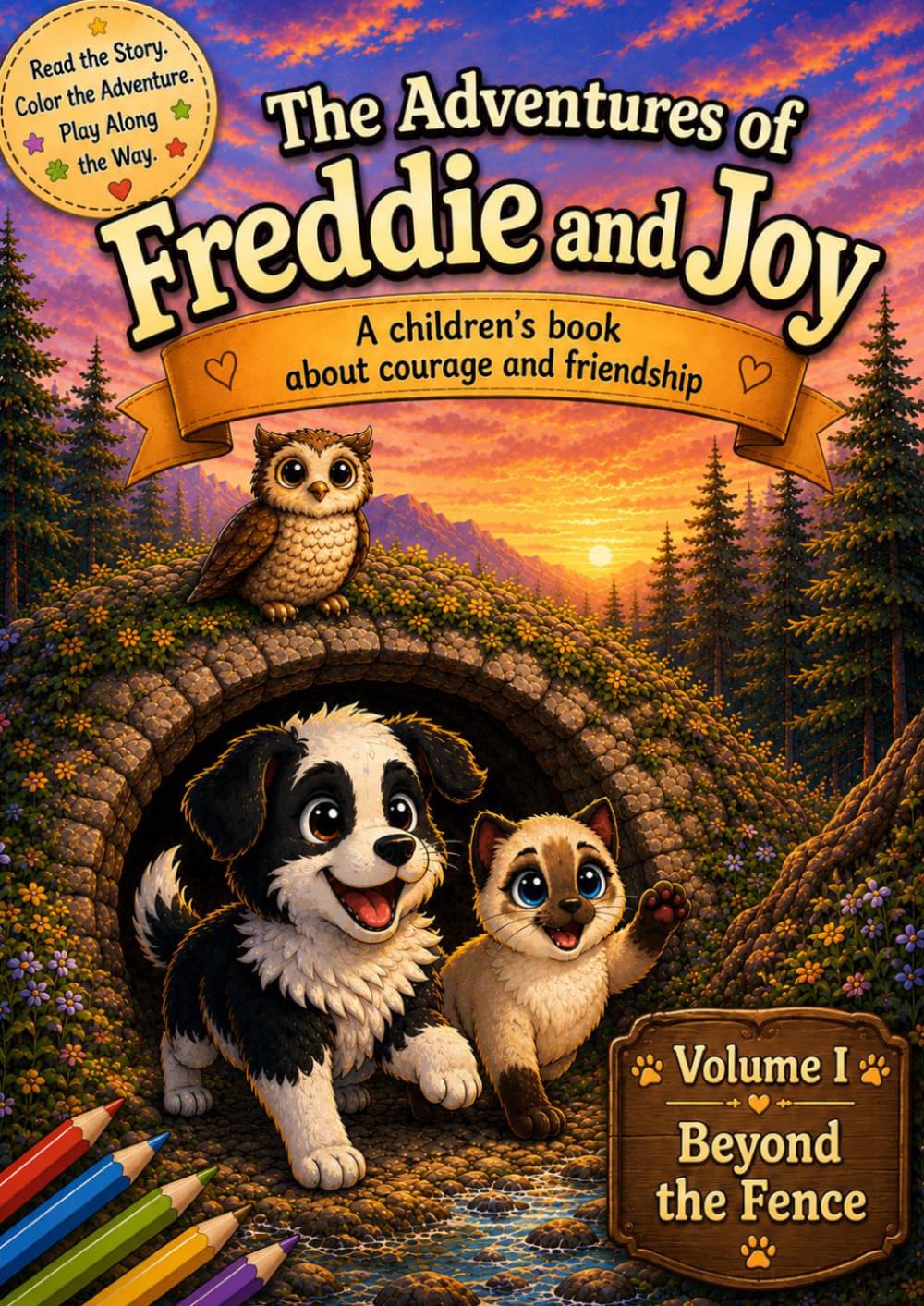 Beyond the Fence: A Story About Courage (The Adventures of Freddie and Joy)