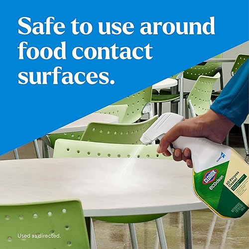 Miniatura 3 de Clorox CloroxPro EcoClean - Botella de spray limpiador multiusos, 32 onzas