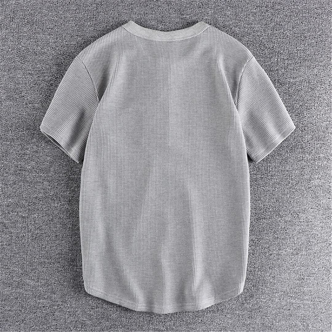 Vogrtcc Henry - Camiseta de manga corta para hombre, blanco, M