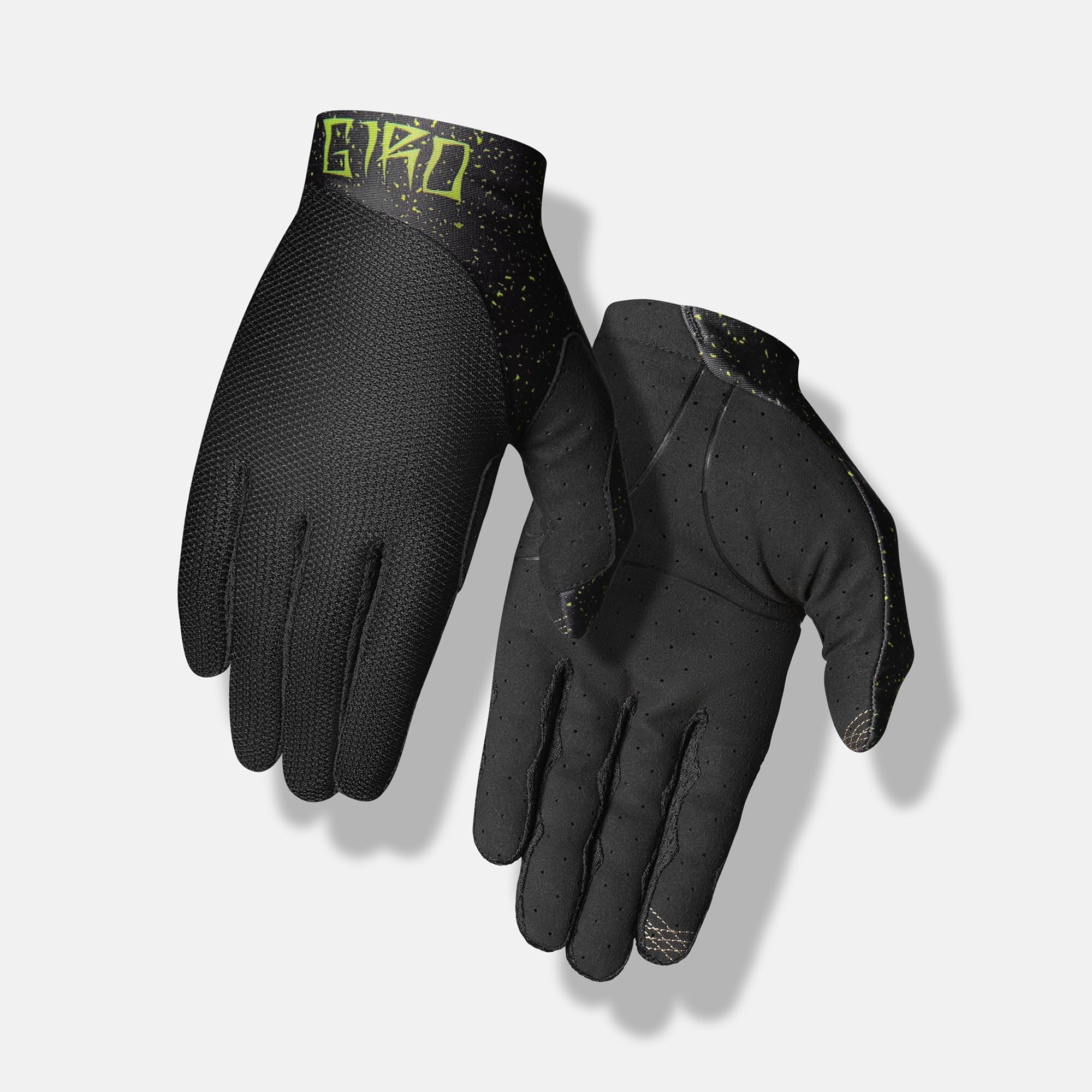 Giro Men's Trixter Cycling Gloves - Lime Breakdown - Large