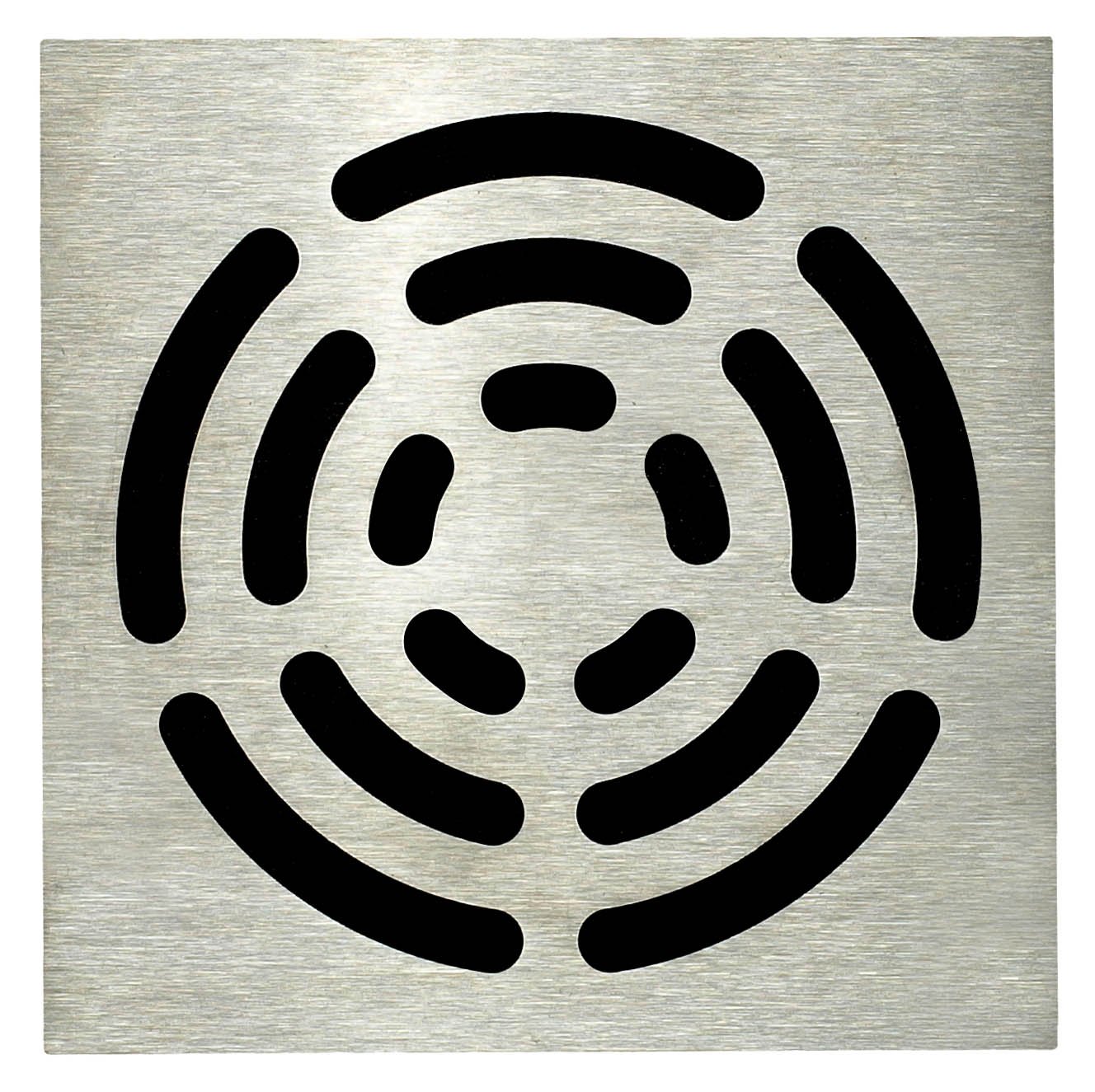 Grille carrée pour siphon de sol évacuation douche caniveau salle de bain 230420