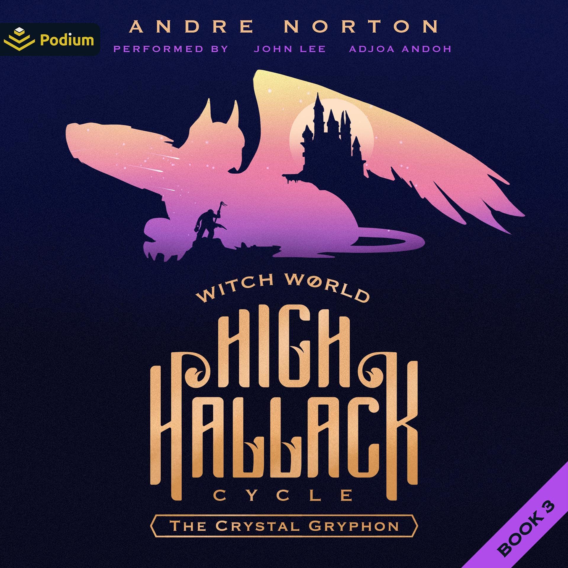 Cover art for The Crystal Gryphon