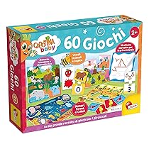 Liscianigiochi- CAROTINA Baby 60 Giochi, 102877