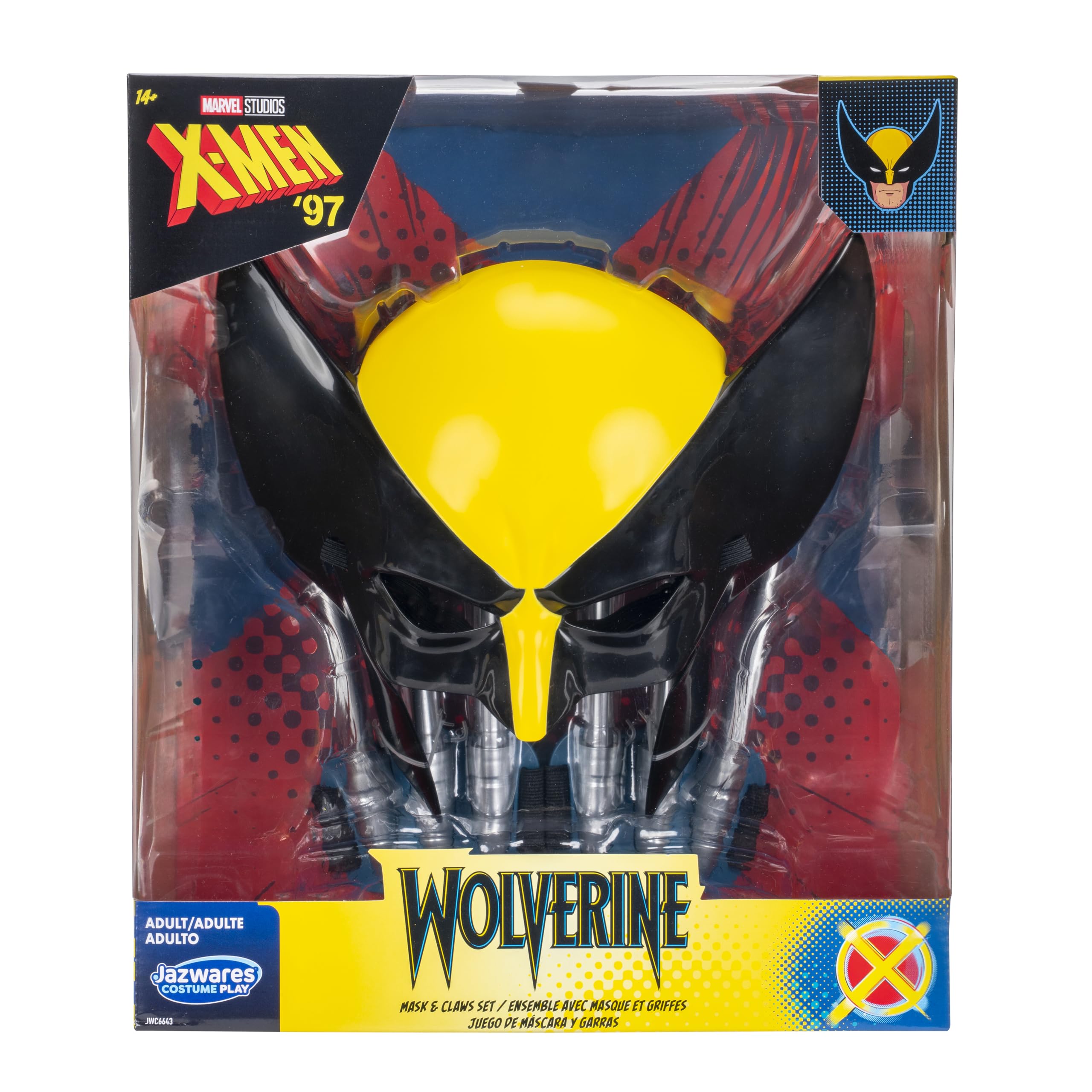Amazon.com: MARVEL Wolverine Official Adult Halloween Accessory