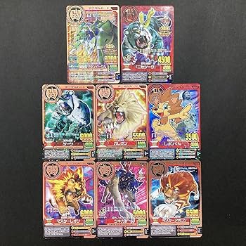 Amazon.co.jp: 百獣大戦 アニマルカイザー 色々 8枚 まとめて